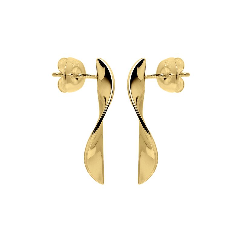 NAJO Ocean Trail Yellow Gold Earrings