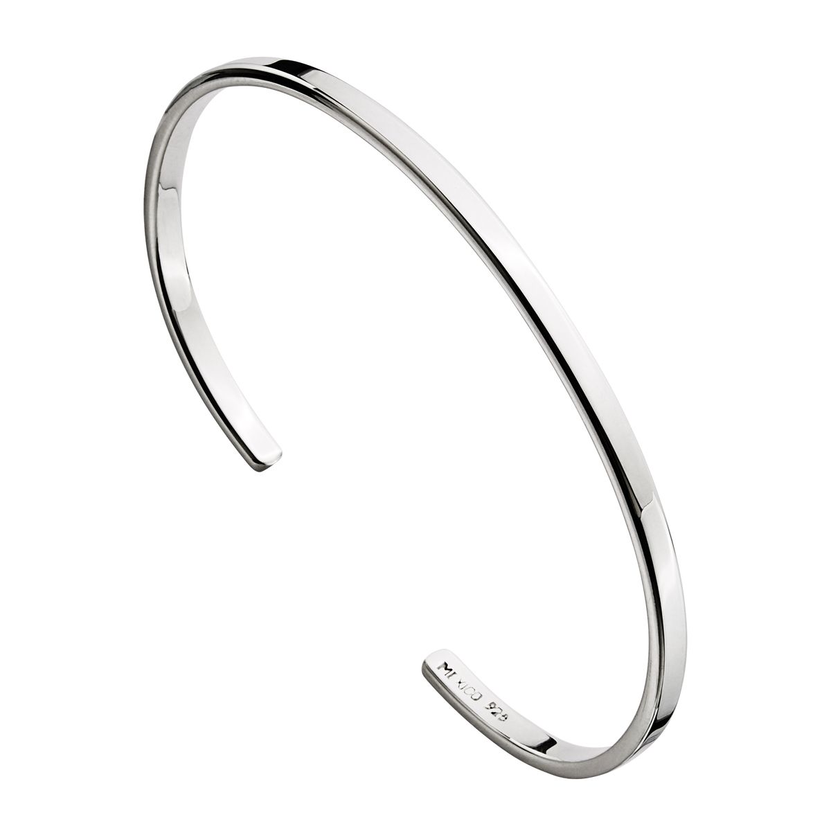 NAJO Utility Mens Silver Cuff (65mm)