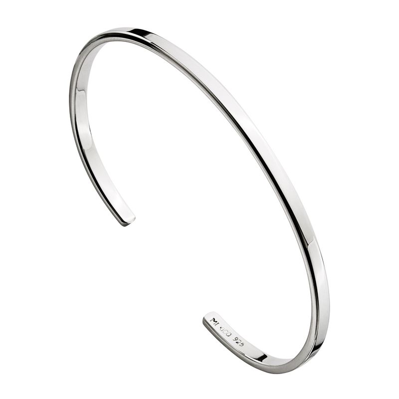 NAJO Utility Mens Silver Cuff (65mm)