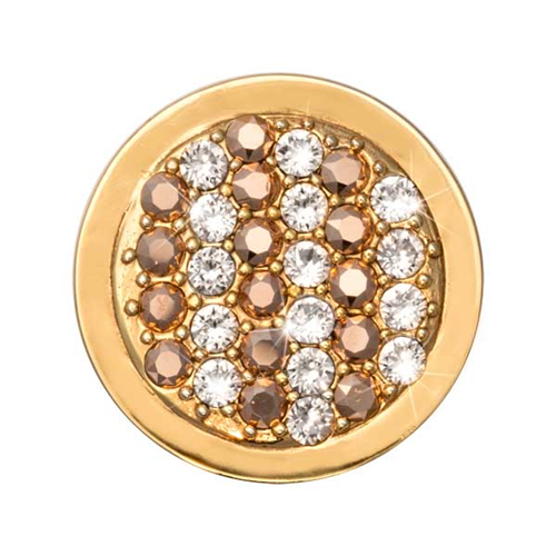 5A FASHION GOLD G/P 23mm COIN C1595GS