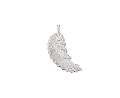 6 SILVER WING PENDANT MED ERW-M