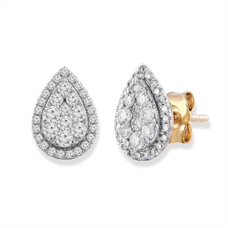 9K YLW GOLD 0.50CT HI I1 DIAMOND E/R IGE-14494-050-Y