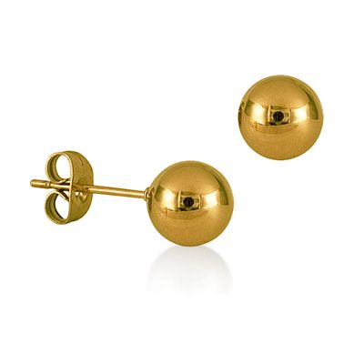 ST/STEEL GOLD I P  8MM SOLID STS8Y