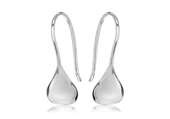 S/SILVER DROP EARRINGS 19mm 8.54.3369