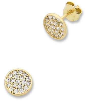 9ct Gold Cubic Zirconia Studs M2802
