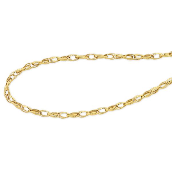 9ct Gold Silver Filled Chain M2154