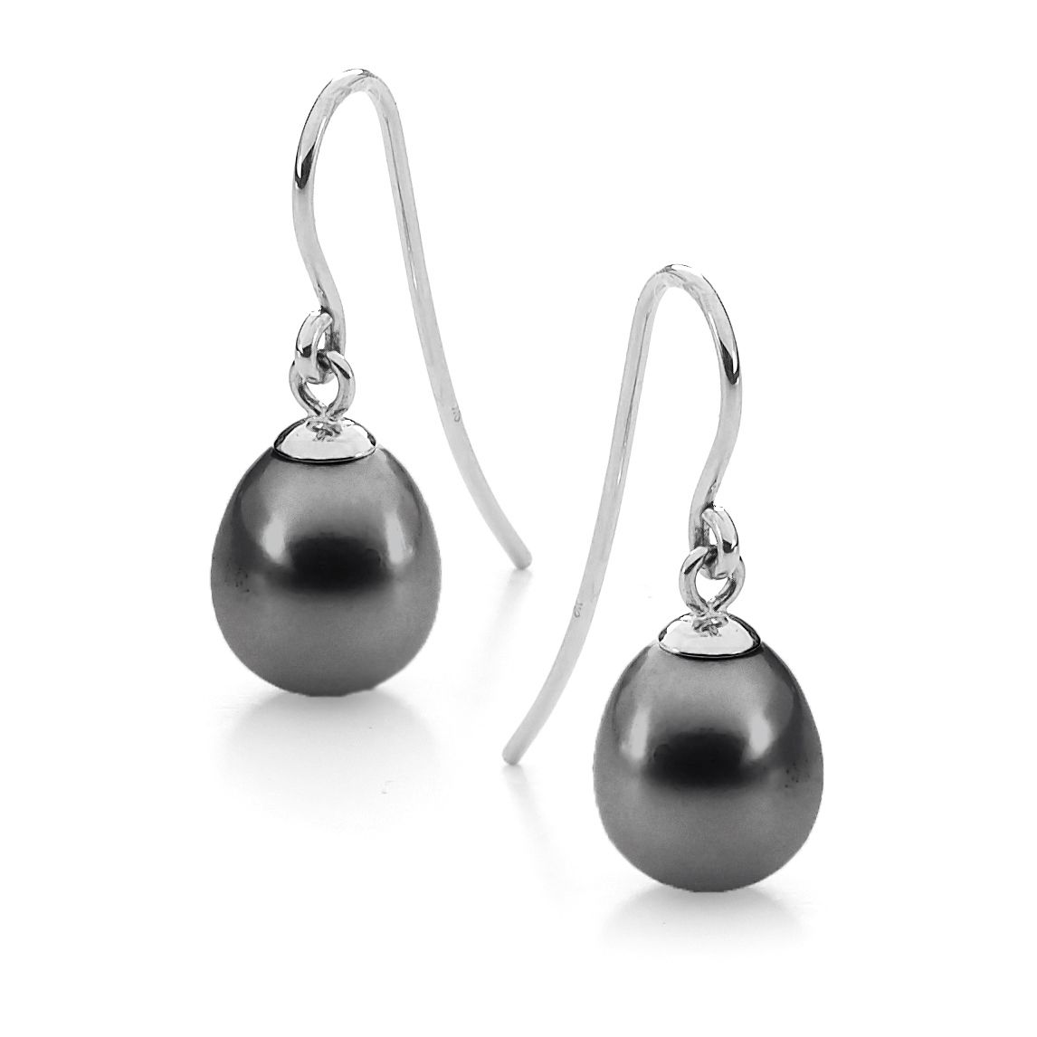 Venus Earrings - s/s Black 9-9.5