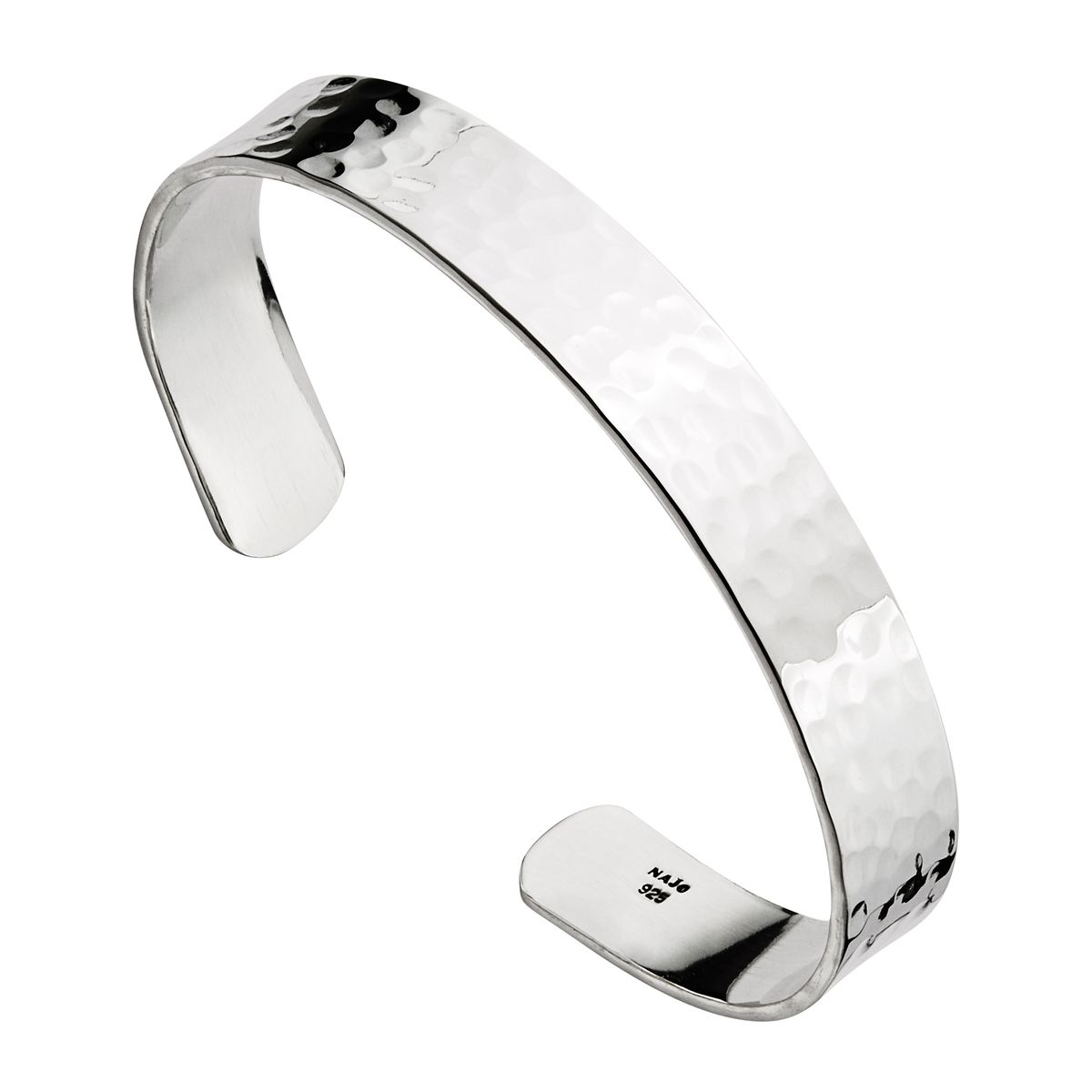 NAJO Sierra Mens Silver Cuff (65mm)