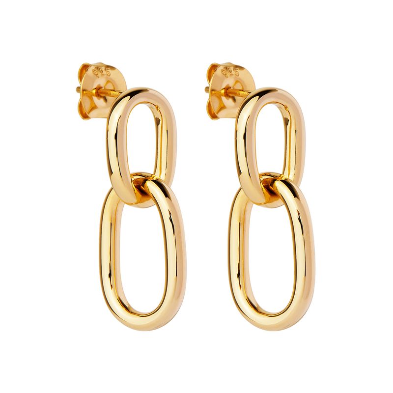 NAJO Mermaid Yellow Gold Earrings