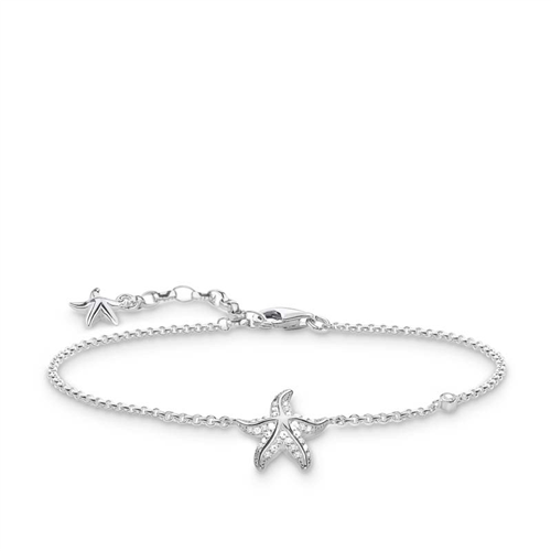 8 OCEAN STARFISH CZ B/LET 16-19cm TA1756