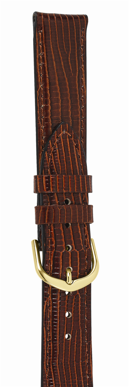 STRAP ALLIGATOR GRAIN AL-18-BR