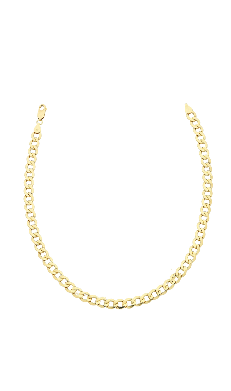 9ct Gold Silver Filled 50cm Chain M2724