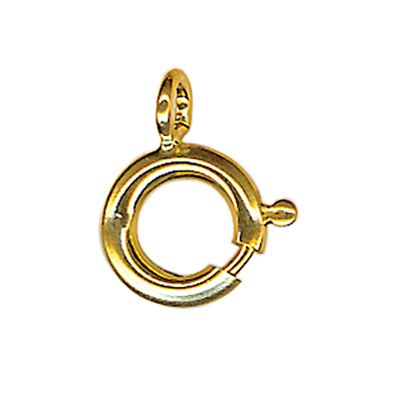 SS ITALIAN 8MM BOLT RING BR8