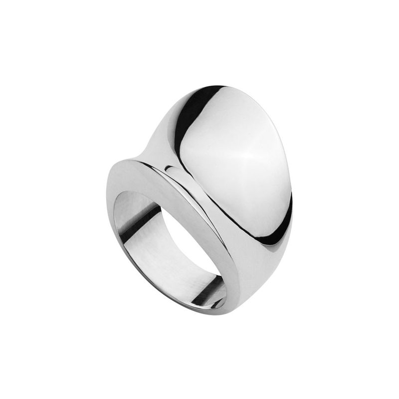 20x22mm solid silver concave saddle-shape ring EXTRA LARGE R7276XL