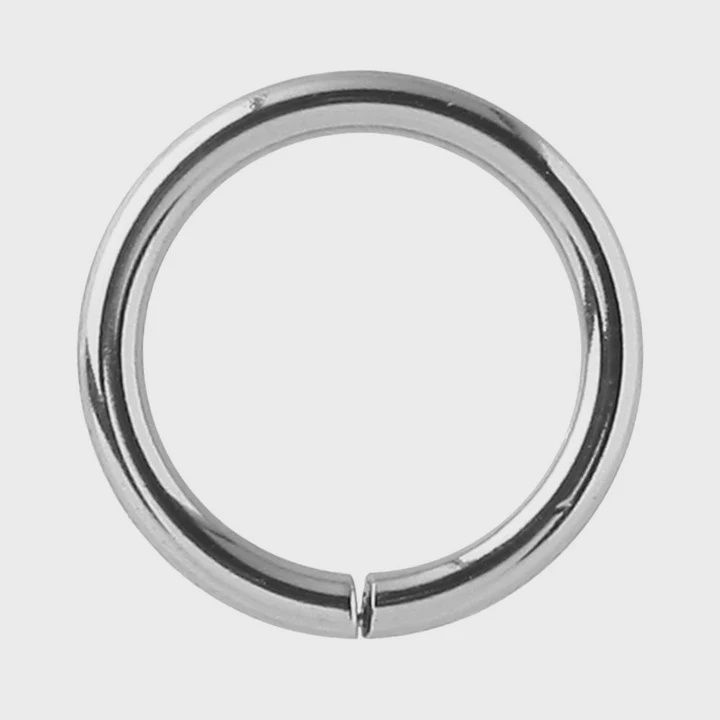 Steel Basicline Continuous Rings 0.8mm (20ga) 7mm-10mm