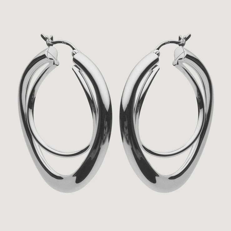 Strudel Hoop - Silver