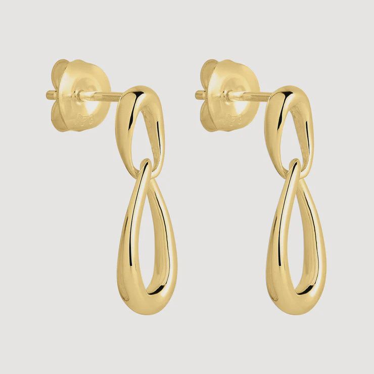 Vivante Drops - Yellow Gold Plated