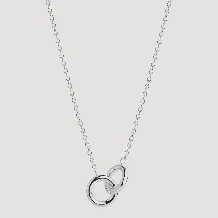 Embrace Necklace - Silver (42cm+ext)