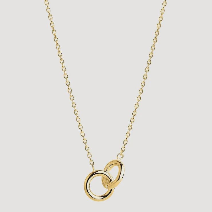 NAJO Embrace Necklace - Yellow Gold Plated (42cm+ext)