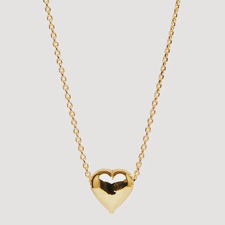 NAJO Amore Yellow Gold Charm Necklace (45cm)