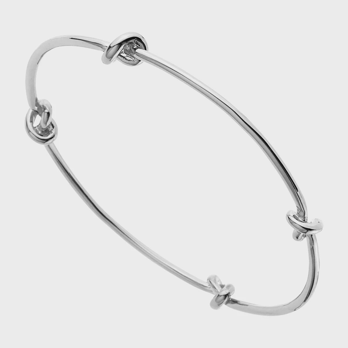 NAJO 'Nature's Knot' Sterling Silver Bangle B7044-68
