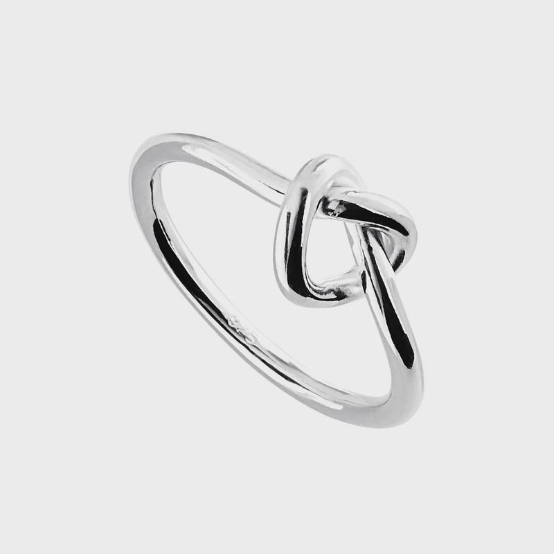 NAJO 'Nature's Knot' Sterling Silver Ring MEDIUM R7044M