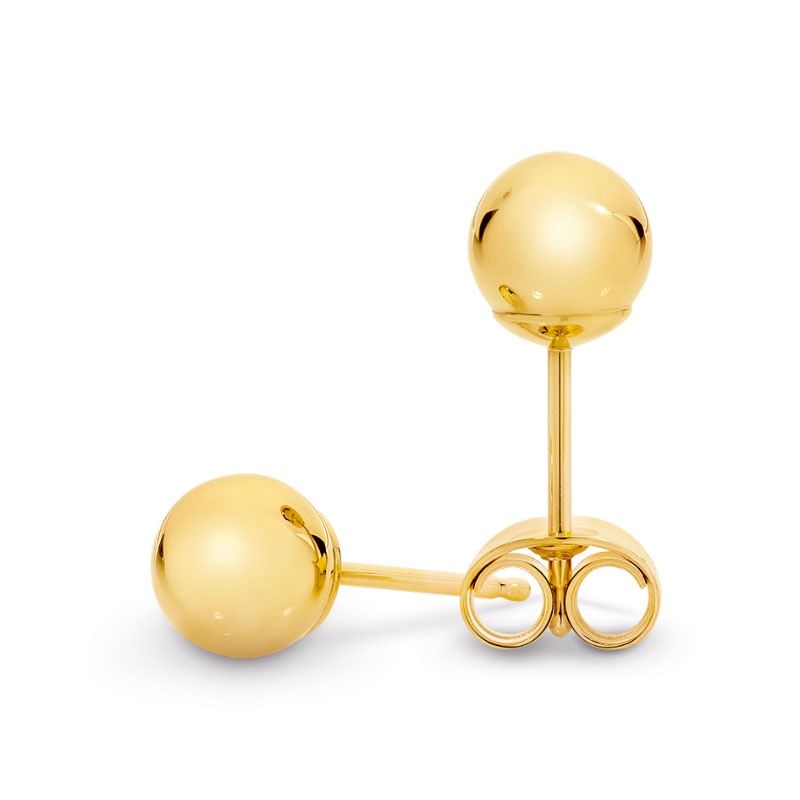 2.5mm round 9ct y/g ball studs BALL2.5-9Y