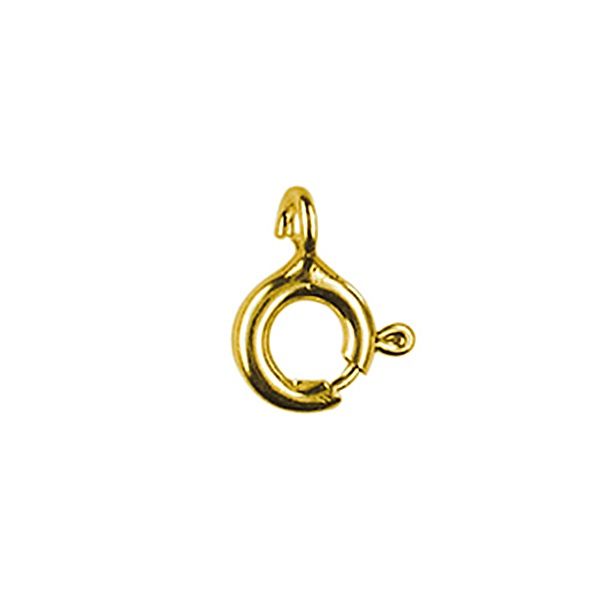 9CT ITALIAN 5MM BOLT RING BR59Y