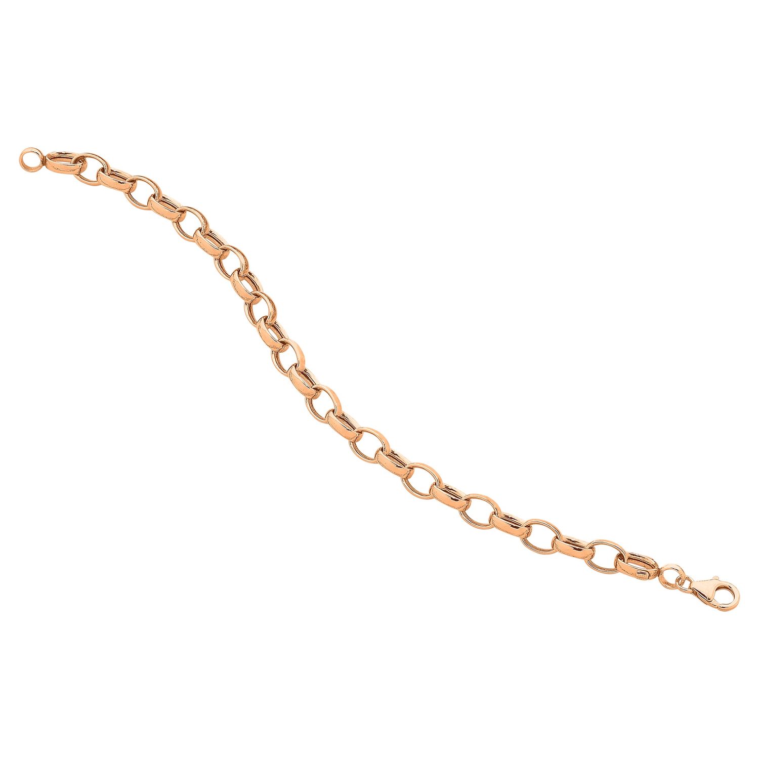 9ct Rose Gold Silver Filled Bracelet M2604