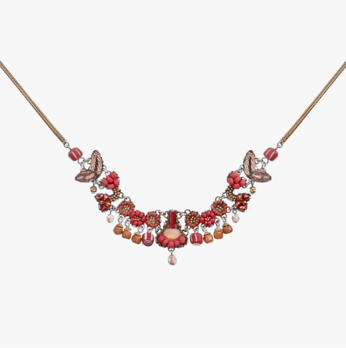 Ayalabar - Red Feminine Necklace Radical Red Set, Rout C3553 N/L C3553