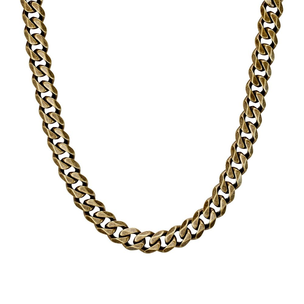 Blaze s/steel bronze cuban link chain 55cm SSCH41-55CM