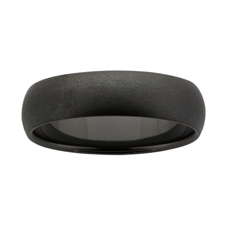 BLACK ZIRCONIUM BAND BRUSHED FINISH WD555Z-5-MD-ZB