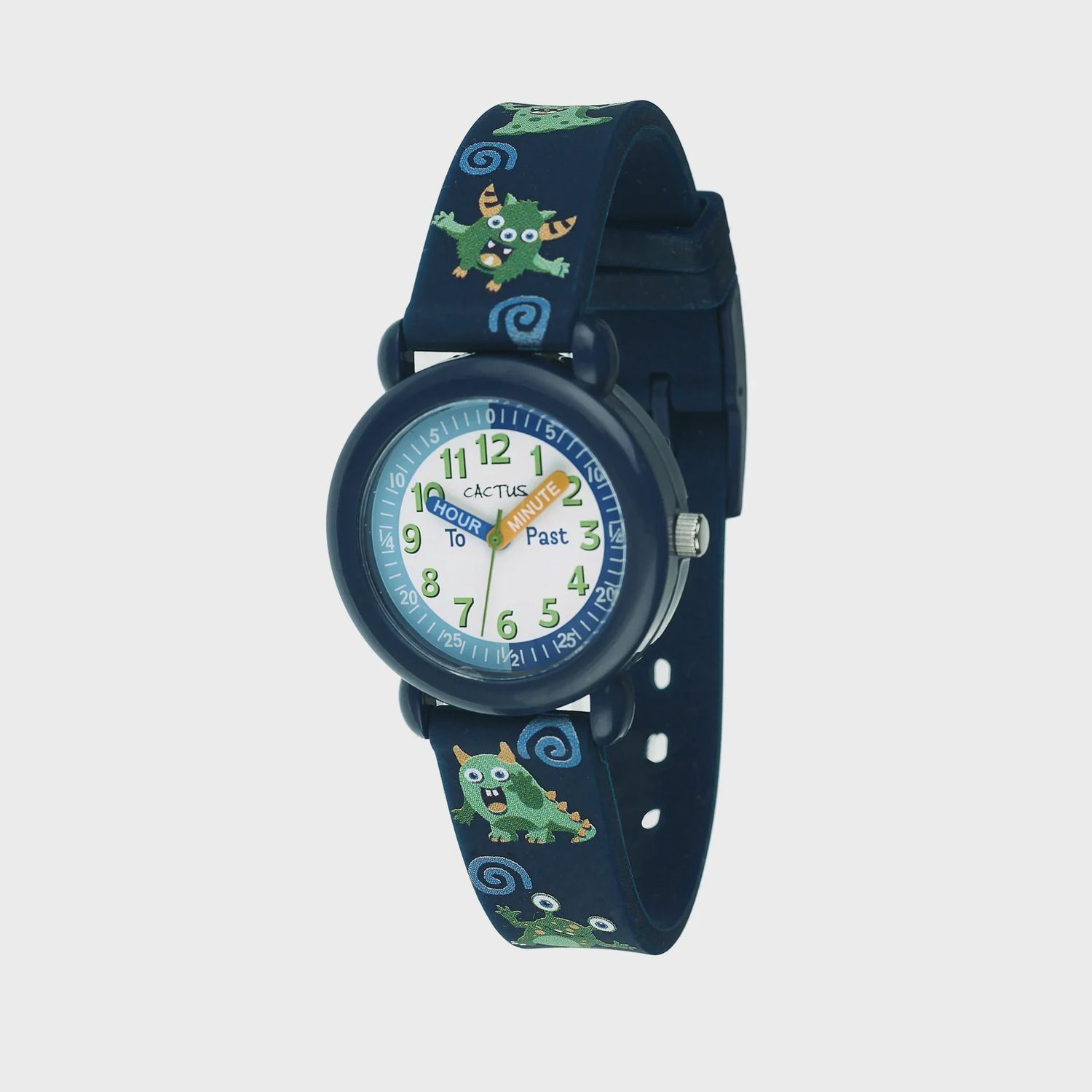 Cactus Time Teacher Monster Navy Blue Watch CAC-113-M03