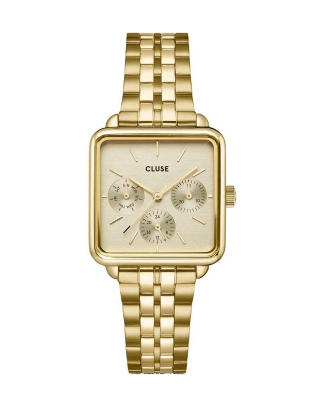 Cluse - La Tetragone Multifunction Full Gold Link CW13801
