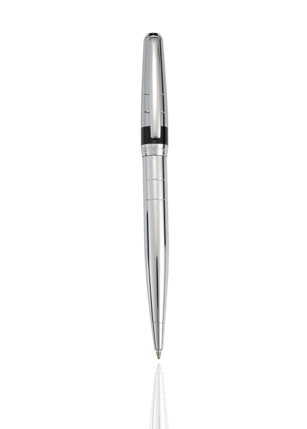 Cudworth chrome plated/black ballpoint pen 800-19