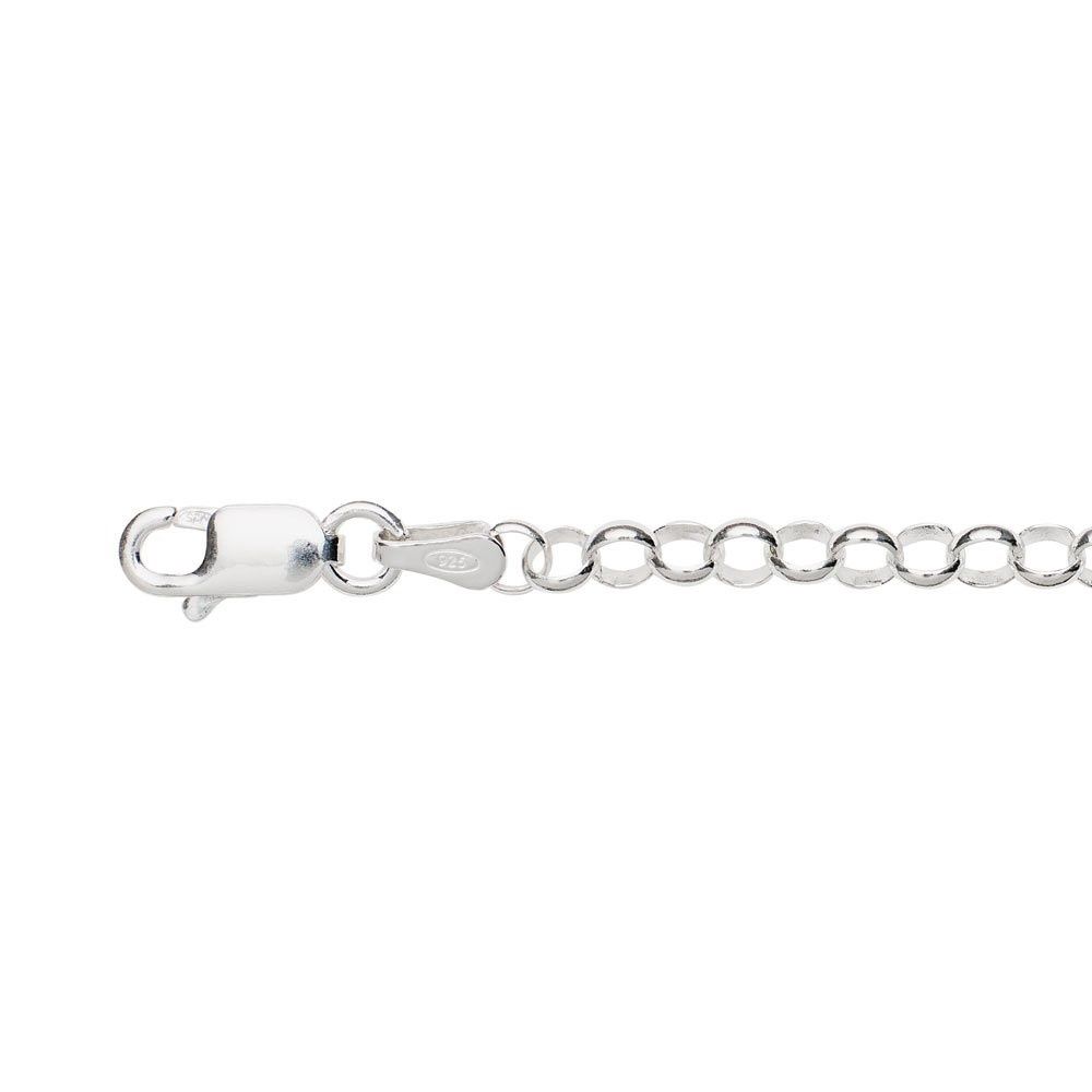 DPI - Sterling silver anklet with belcher link, approx 24CM AK13