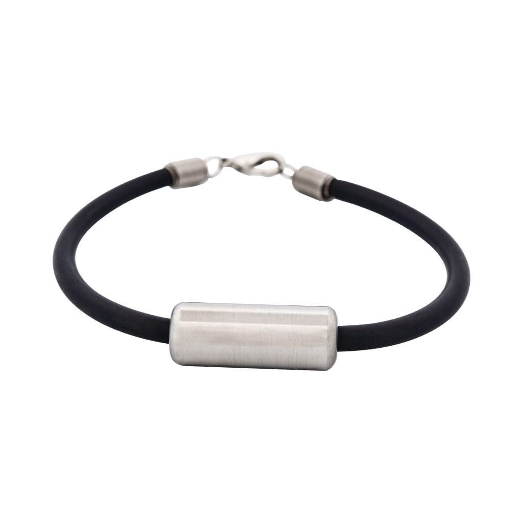 Cudworth s s rubber bangle 643-30