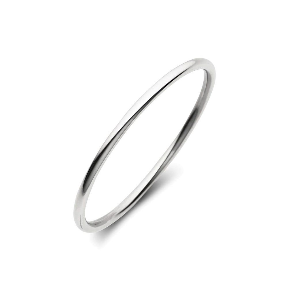 DPI Sterling silver bangle 69cm hollow tube BG24