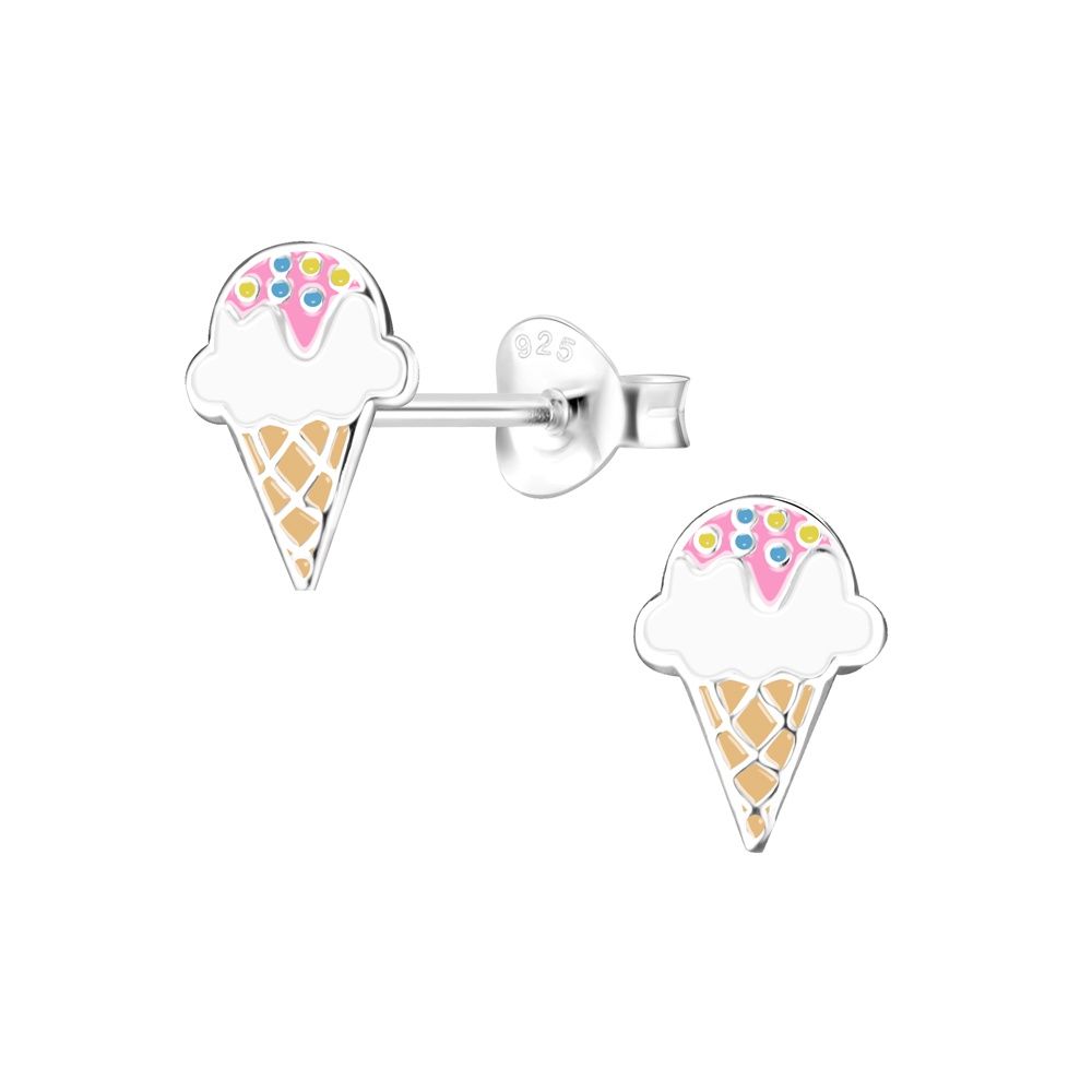 DPI TINY TREASURE STUD  ICE CREAM CONE TTSE101