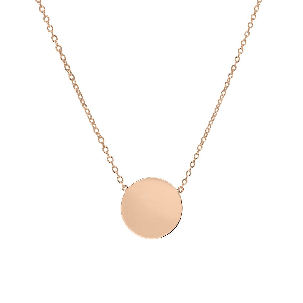 DPI s/s rg/plated n/l with round disc N323-RG