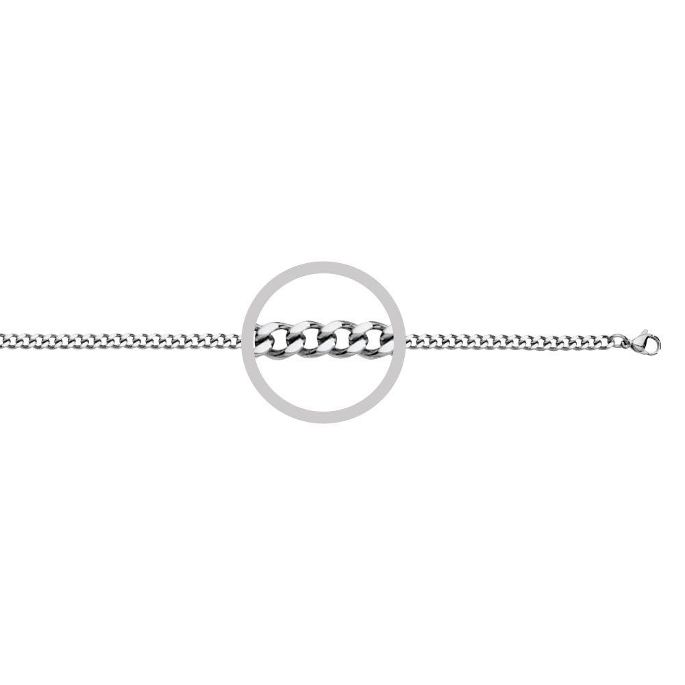 DPI stainless chain 45cm silver colour SSCH7S-45CM