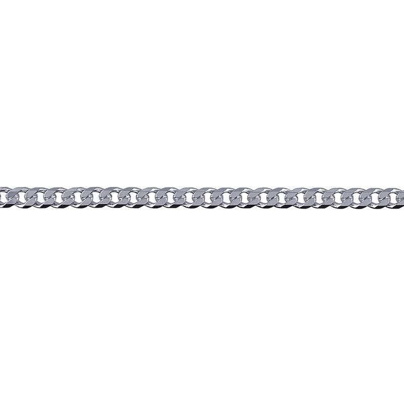 SS BEV DIAMOND CUT CURB CHAIN BCD100/45