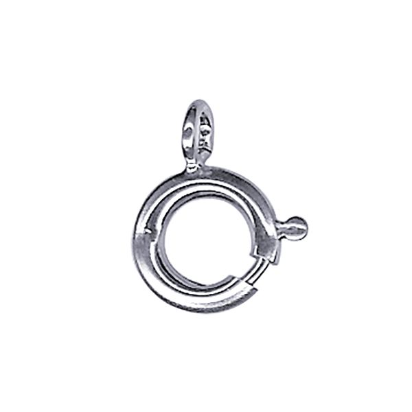 SS ITALIAN 8MM BOLT RING BR8