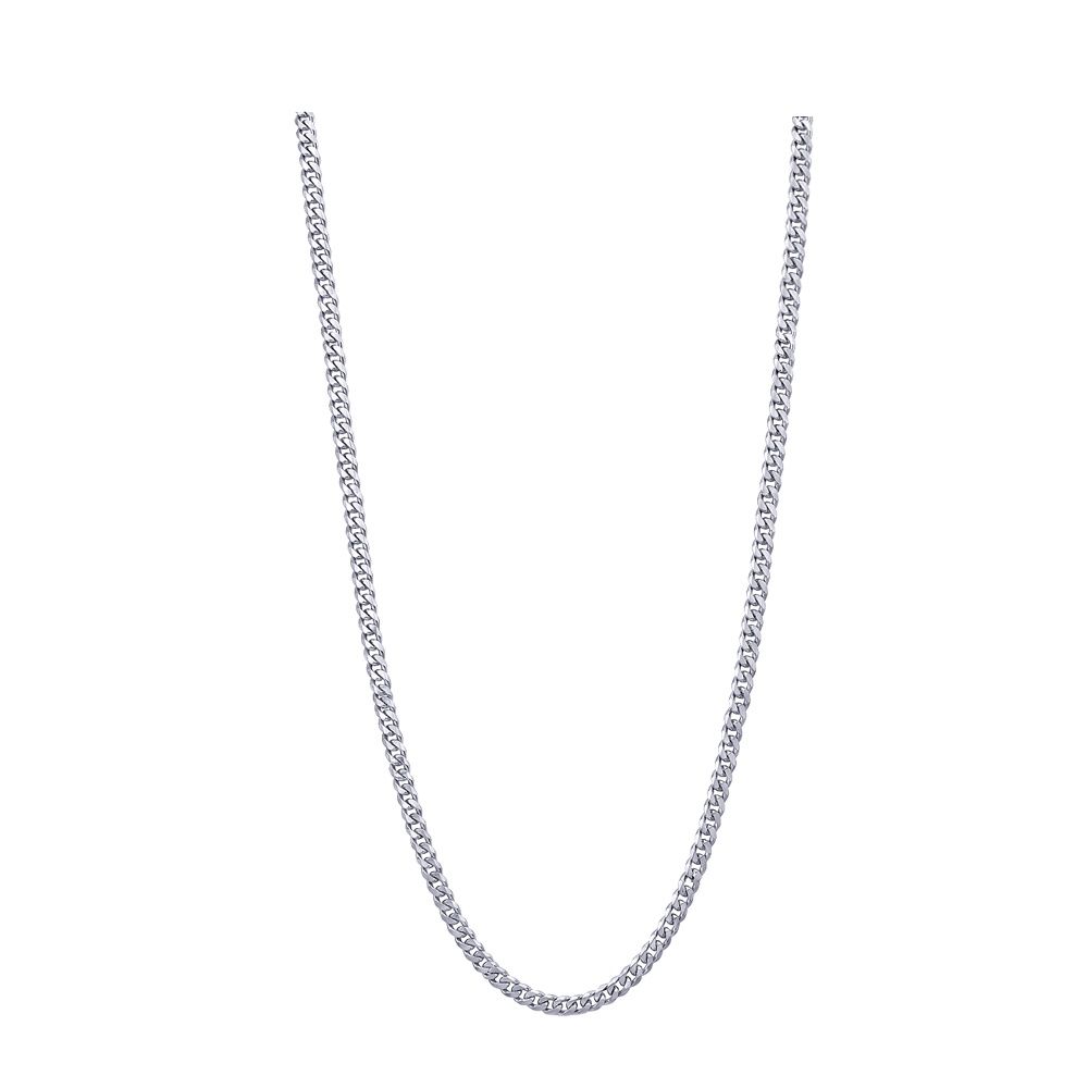 SS DIAMOND CUT CURB CHAIN CD30