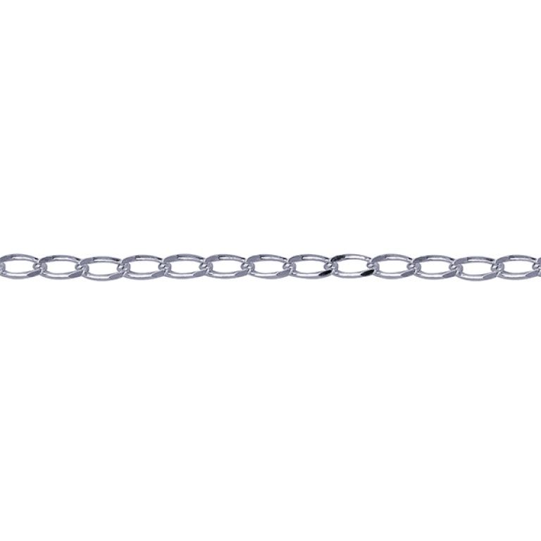 SS DIAMOND CUT CURB CHAIN CD60/40