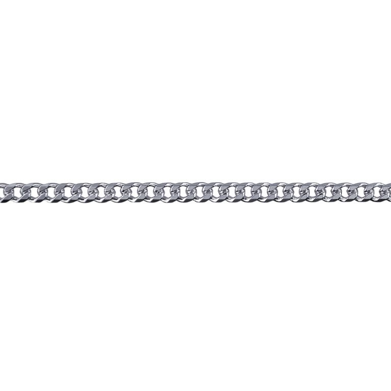 SS BEV DIAMOND CUT CURB CHAIN BCD80/60