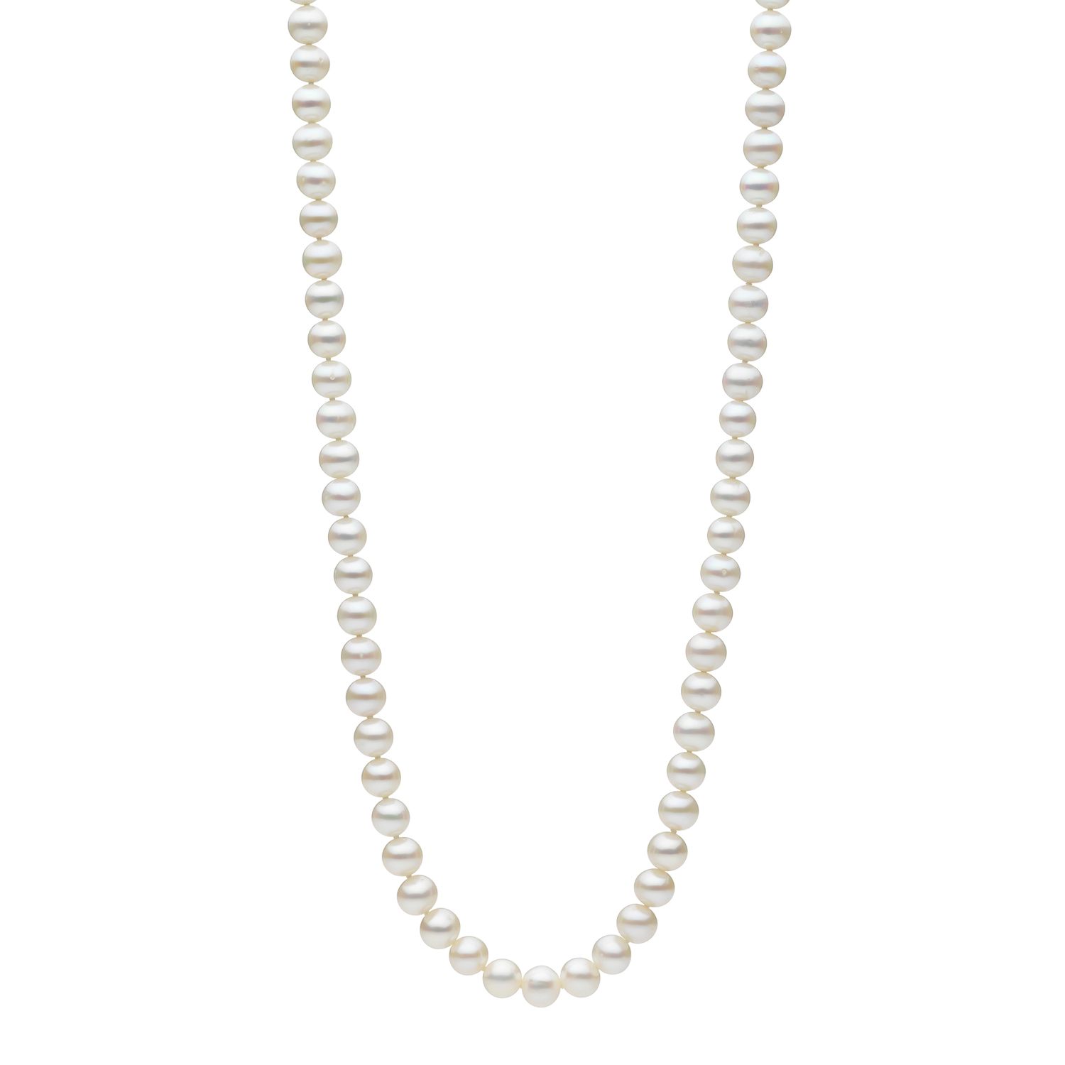 Sterling Silver Freshwater Pearl 45cm Strand Necklace M3258