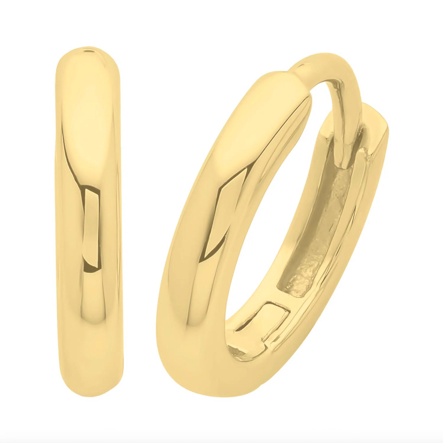 M3352 925  GOLD PLATED HUGGIES