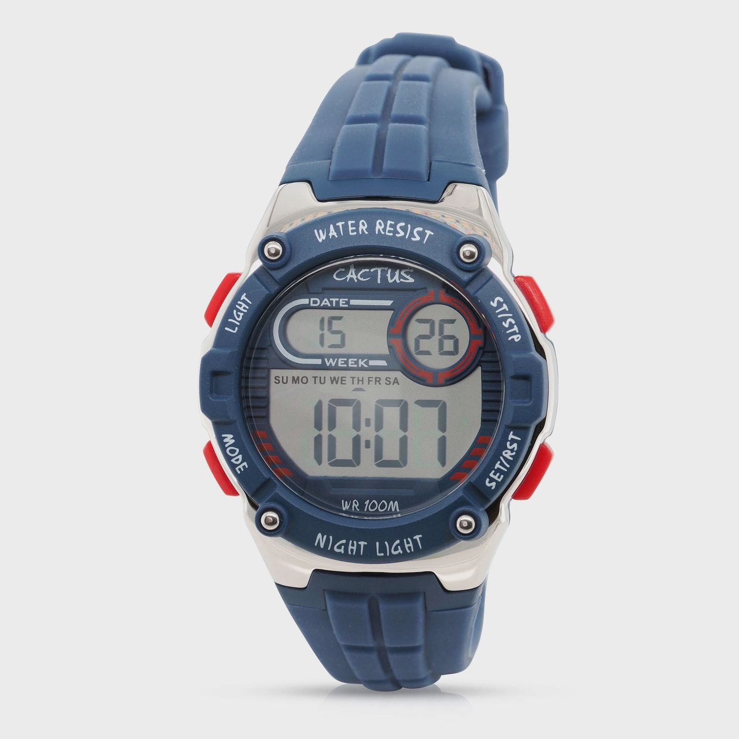Cactus Galaxy Blue &amp; Red Multi-Function Children's Watch CAC-147-M03