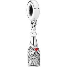 Sparkling Wine Bottle Dangle Charm